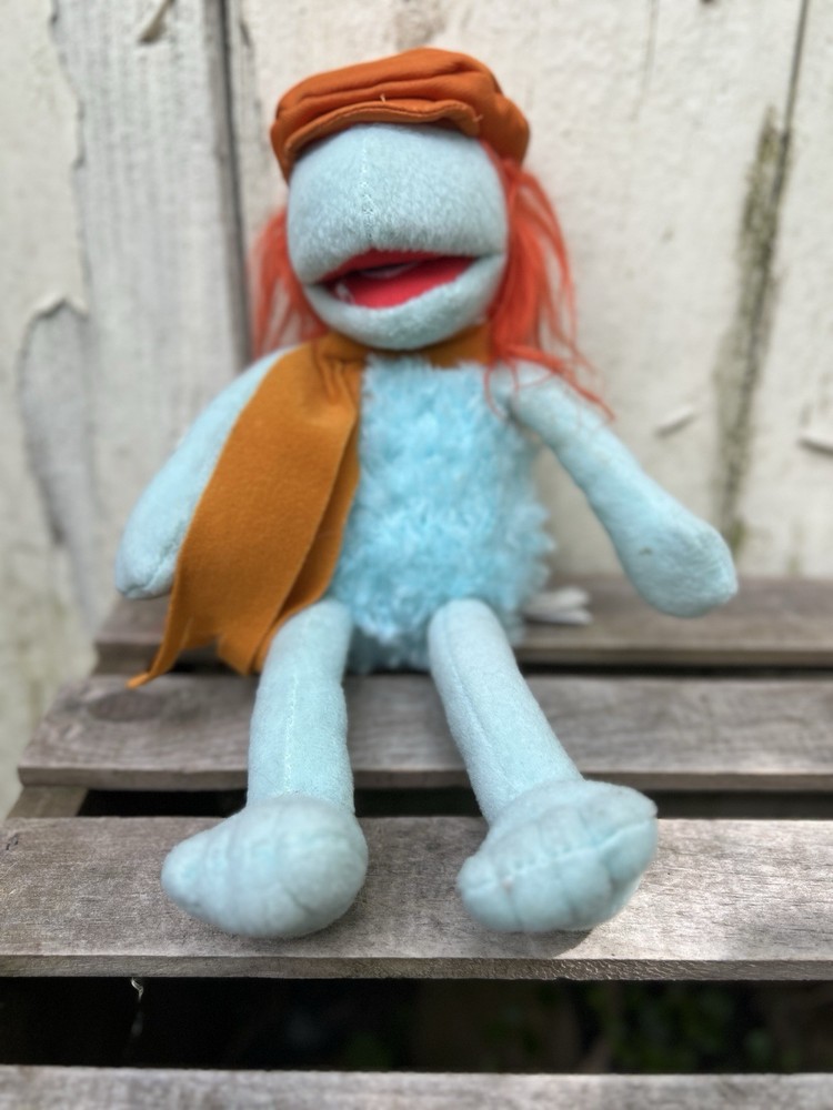 2019 Jim Henson Fraggle Rock Boober Plush Stuffed Toy Blue