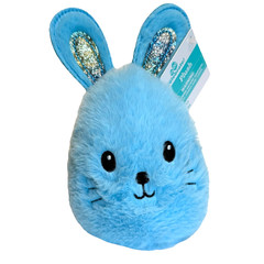 Cute Bunny Plush Lot of 2 Easter Basket Essential Way To Celebrate 8″ Blue/Multi