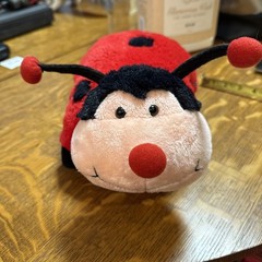 Pillow Pet Lady Bug Stuffed Plush Mini Travel Size, 12″