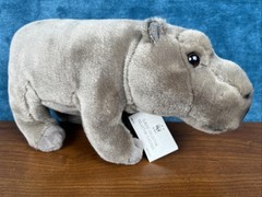 World Wildlife Fund WWF Hippo Plush – 5″ tall, 8″ long – NWT