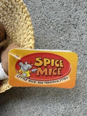 Spice Mice Mexican Mice Plush Keychain Miguel Raton Vtg Works Press Belly Talks