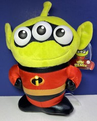 NEW Disney Pixar Remix Mr. Incredible Alien Plush Stuffed Toy Limited Release