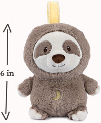 GUND Baby Lil’ Luvs on the Go Sloth Soother for Babies and Newborns, Plush Sloth