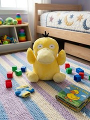 Pokemon Psyduck Plush 8″ Wicked Cool Toys WCT Official Stuffed Animal Yellow