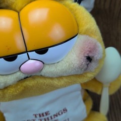Vintage Garfield Plush Lot of 8 Dakin Playthings 1978, 1981 Stuffed Cat Sports