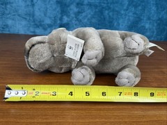 World Wildlife Fund WWF Hippo Plush – 5″ tall, 8″ long – NWT