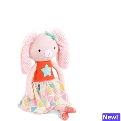 15-Inch Soft Plush Bunny – Tippy Toes Becky Doll for Toddlers & Babies