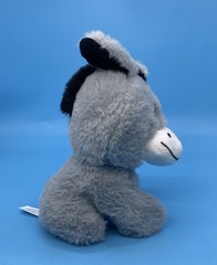 NWT NANCO Belly Buddies Plush Sitting Donkey Smiling Stuffed Animal Toy Plush 8”