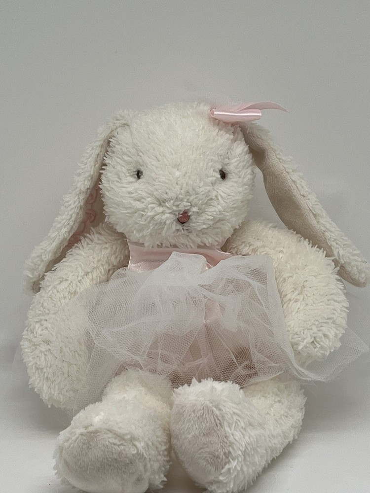 Bunnies by the Bay Ballerina Bunny Tutu Retired Personalized “Myla”plush 12”