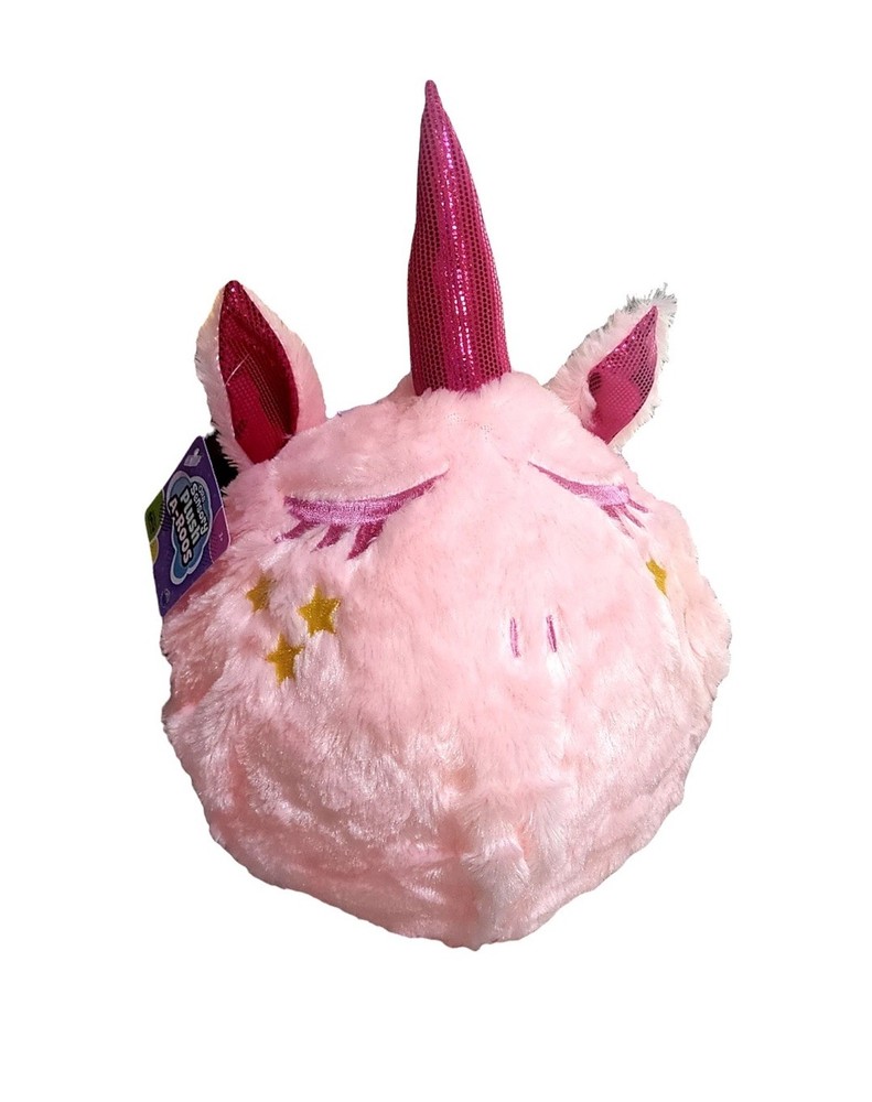 Orb Sensory “Plush A-Roos” Fuchsia Pink Dog Disco Ears Plush Bounce Ball NWT