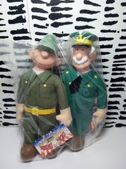 Vtg Beetle Bailey General Halftrack Plush Toys Lazy After All These Years Army