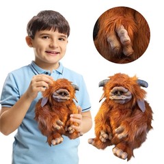 Ludo from Labyrinth Plush Orangutans And Bullhorn Dolls Handmade Plush Doll Baby
