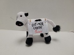 Chick-fil-A Eat Mor Chikin Cow Stuffed Animal Plush 6” 2017 Restaurant Exclusive