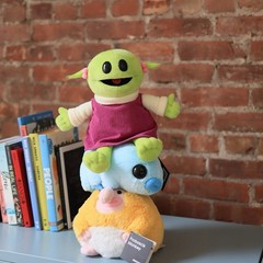 Brand New With Tags Official Original Uncute Nanalan Mona 9” Doll Plush Limited