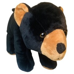 2017 FUN STUFF Black Bear Stuffed Animal 11″ Plush Cute Soft Toy Lovey Stuffie