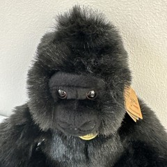 Baby Black Gorilla Plush Miyoni by Aurora World 8” new with tags