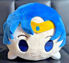Complete set of 5 Sailor Moon Laying Down 6.5” Small Plush Round1 Exclusive NWT