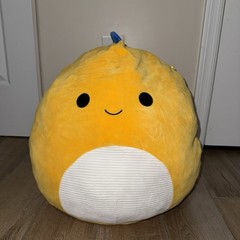 Kellytoy Squishmallow Hal the Dinosaur 16in Plush – Yellow (SQK3167)