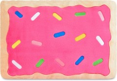 iscream 4682 Pop Tarts Double Sided Pink and White Frosting Pillow 18″ x 13″
