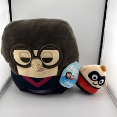 Disney Incredibles Squishmallows Edna Mode & Jack Jack Set NWT