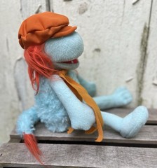 2019 Jim Henson Fraggle Rock Boober Plush Stuffed Toy Blue