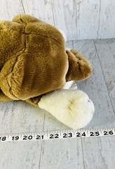 E & J Classic (HK) 25” Life Size Realistic Basset Hound Dog Stuffed Brown