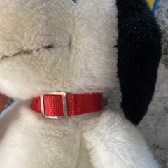 Vintage Macy’s Exclusive Y2K ~ Snoopy Jester ~ Large Plush New Years 2000 24″