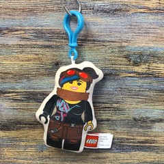LEGO The Movie 2 Figure Lucy Plush Backpack Bag Clip Belt keychain Toy