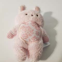 Middleton Doll Plush Pink Bunny Rabbit Small 7″ Stripes Madame Alexander