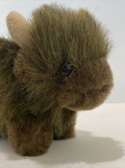 Giant Star Corporation Bison Buffalo Vintage Small 6” Plush 1998