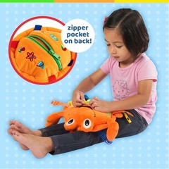 – Barney Crab Animal – Montessori Learning for Toddlers – Develop Motor Skill…