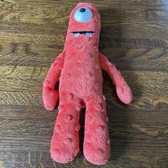 Yo Gabba Gabba Muno 2013 Plush Red Monster Toy Animal TY Retired 10” Kids TV