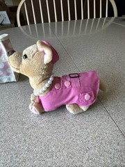 Legally Blonde 2 Bruiser Chihuahua Pink /Purse Plush 2003 Red White Blonde Toy