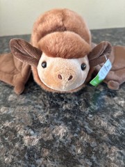 edZOOcation Wildlife Tree Brown Bat Stuffed Animal Plush NWT New