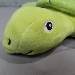 IKEA BLAVINGAD SEA TURTLE Plush Green Stuffed Animal Ocean Beach Marine Life 17”