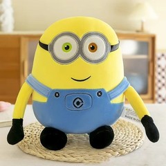 Minions Bob & Stuart Yellow Plush Toys Soft Stuffed Doll Christmas Gift