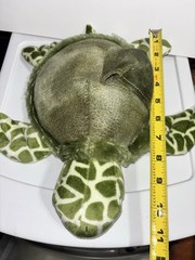 Fun Stuff Sea Turtle Plush with Pouch – 12″ Soft Stuffed Animal With Baby