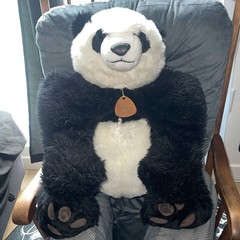 Vintage 1982 Elegance By Dakin 30’ Panda Plush Stuffed Animal First Edition RARE