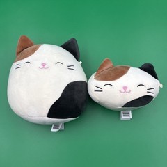Squishmallows Two Cameron Cam The Calico Cat Kitty big and small