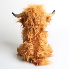Highland Cow Plush Doll – 28 cm Cute Cuddly Stuffed Animal | Free Shipping