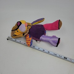 Britto PopPlush Lion Plush 10″ Enesco 2010 Leonardo Abstract