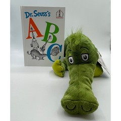 Dr Seuss ABC Alligator Plush Kohls Cares Green Stuffed Animal Toy 18 Inch 2013