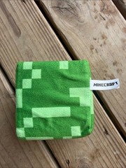 Toy Factory Minecraft Plush Stuffed Animal Creeper Cube Block Green Black Head
