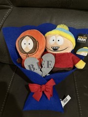 South Park Plush Bouquet Cartman Kenny BFF Best Friends Gift New with Tags