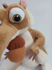 Ice Age Talking Scrat The Squirrel Plush Animatronic 12″ Just Play Working