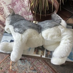 Douglas Cuddle Toys 30″ Barker Husky 2014 Large Life Size Plush #1873