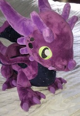 Tentacle Kitty Purple Dragon Plush Toy 31″