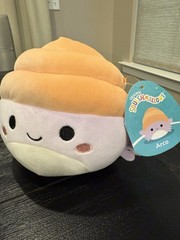 Squishmallow 7.5” ARCO The Hermit Crab Lavender 7-8” NWT
