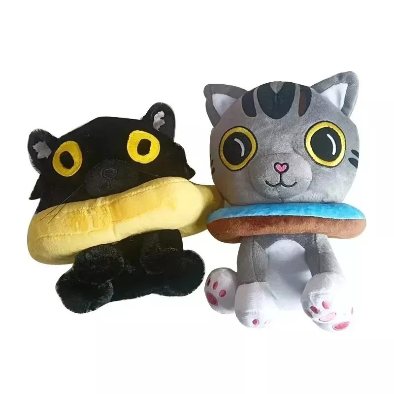 Half-asleep Chris Plush Toys Cat Ralph Bella Stuffed Animal Doll Cute Kids Gift