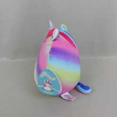 Squishmallows Clarissa the Rainbow Unicorn 8″ Plush with Fuzzy Belly